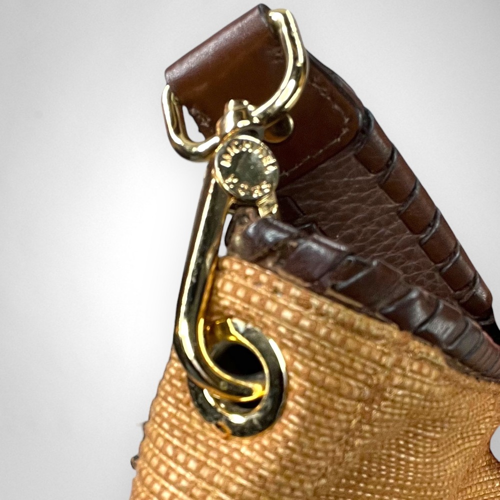 MICHAEL KORS Bennet Straw Hobo Shoulder Bag - Picture 8 of 12